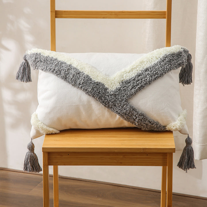 Decorative Textured Accent Pillow