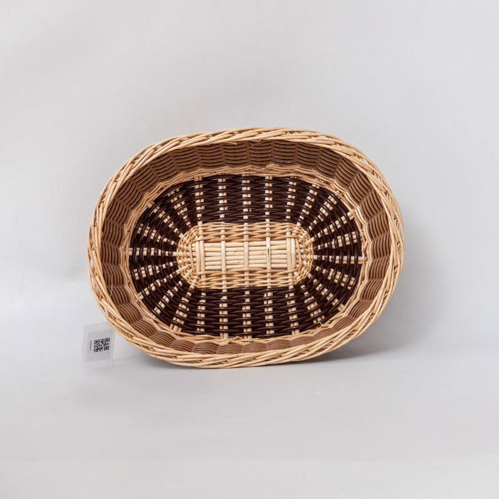 Rustic woven basket