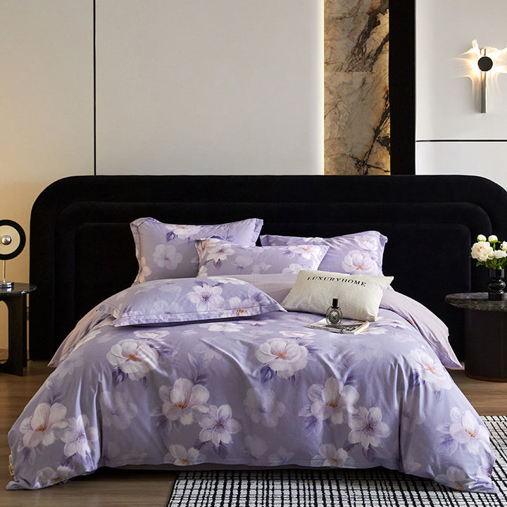 Decorative Elegant Satin Duvet Cover Set Avarnia