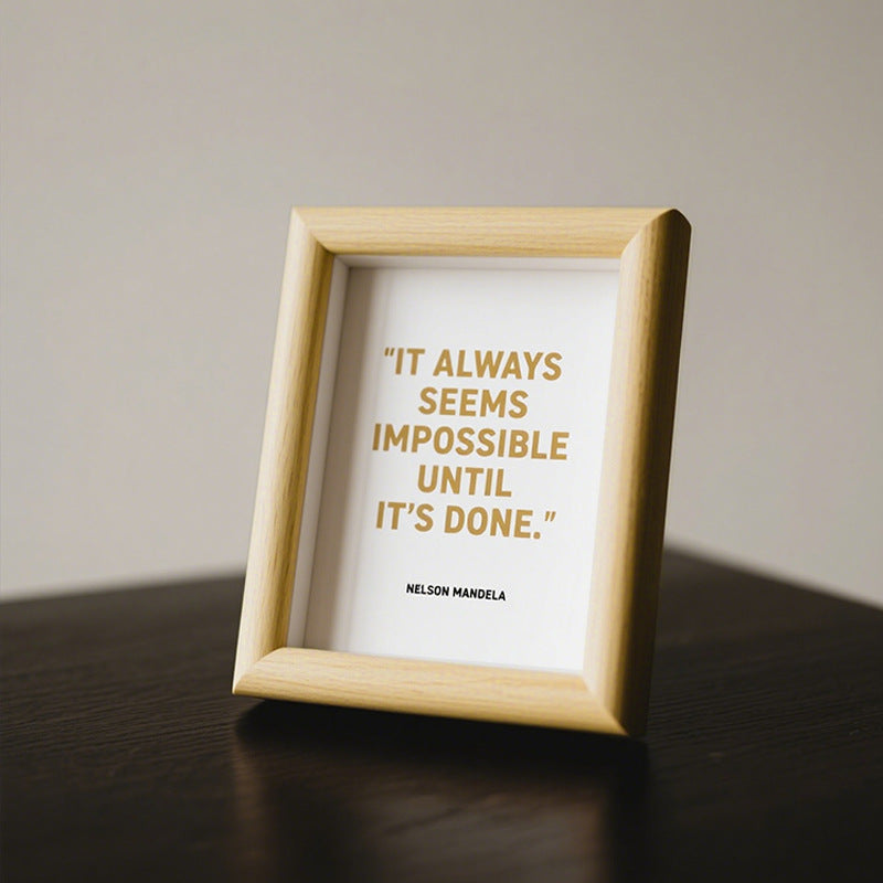 Inspirational Quote Frame