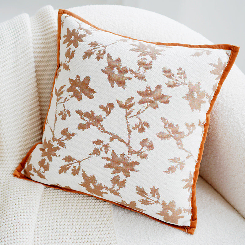 Decorative Floral Patterned Throw Pillow