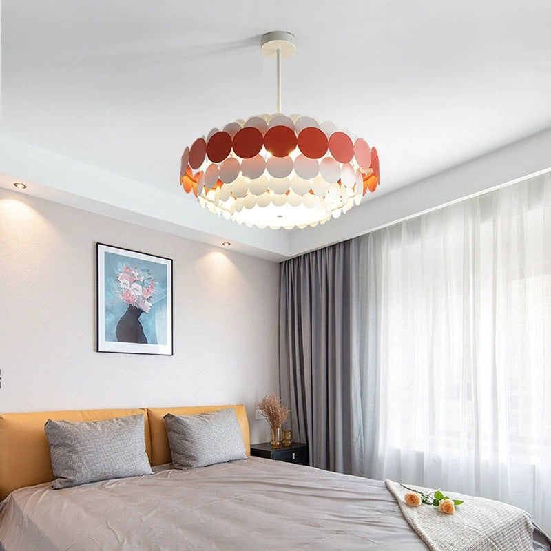 Contemporary Graphic Pendant Light