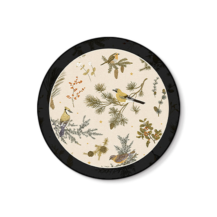 Decorative Bird-Themed Wall Plate