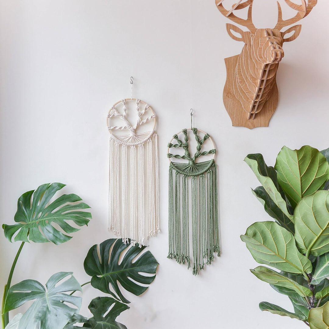 Artistic Macrame Tree Wall Hanging