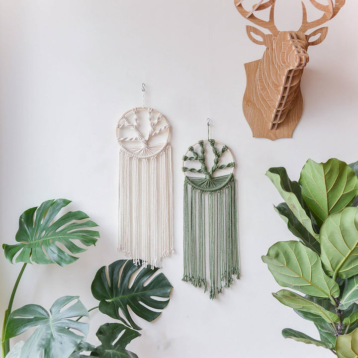 Artistic Macrame Tree Wall Hanging