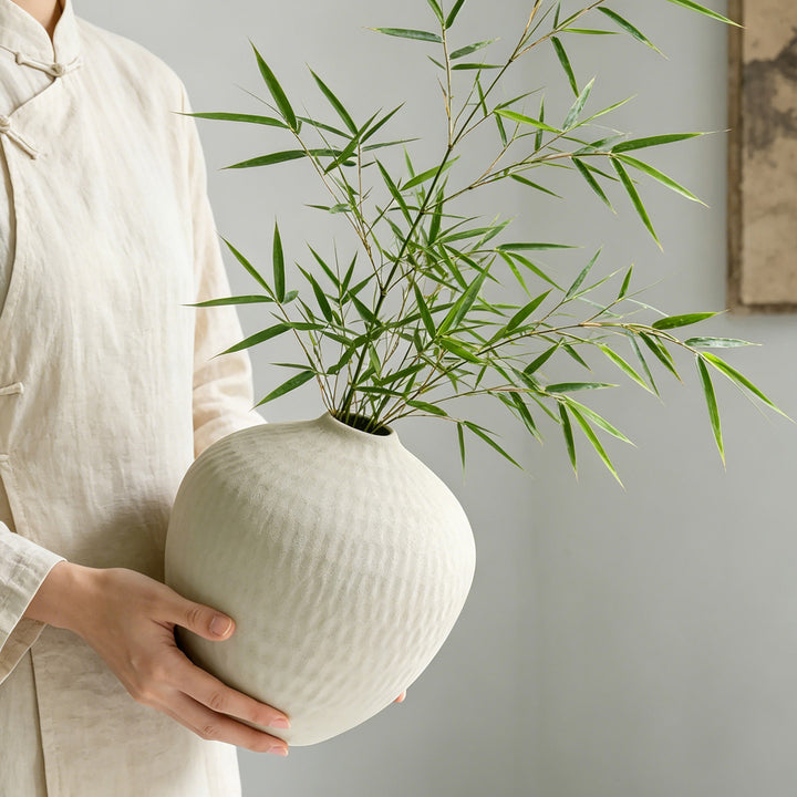 Decorative ceramic vase