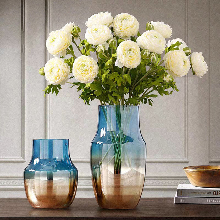 Artistic Gradient Glass Vase