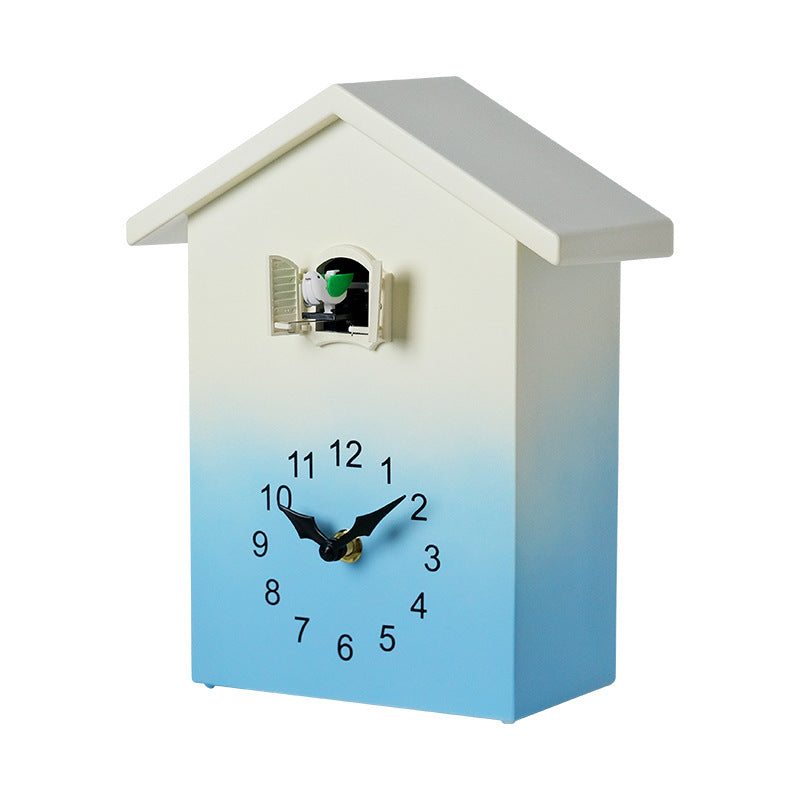 Cuckoo clock in creative house design