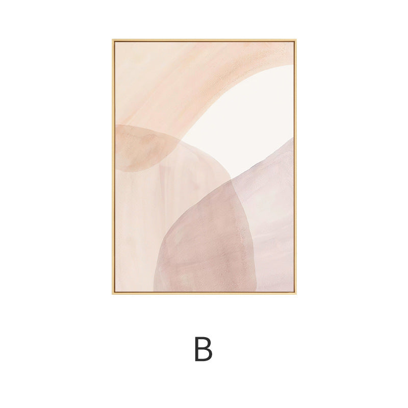 Framed Abstract Geometric Artwork