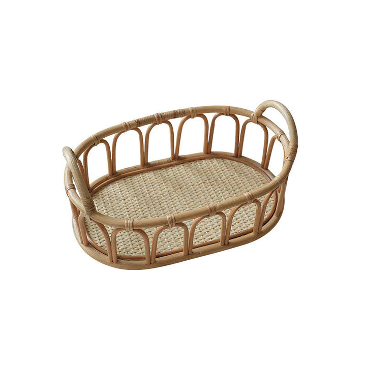 Handwoven decorative basket