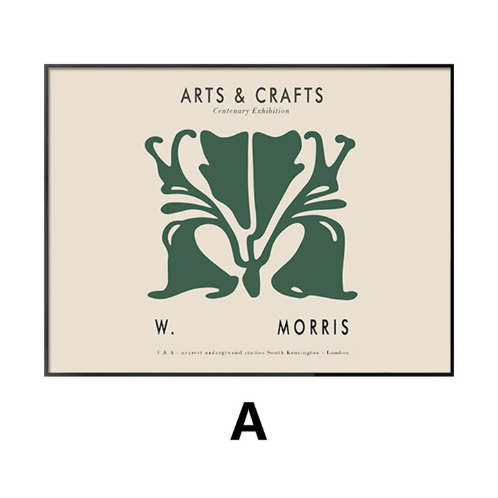 Framed Arts & Crafts Exhibition Print