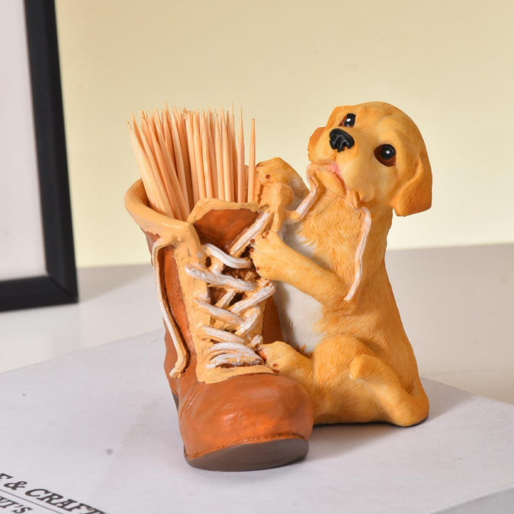 Retro Dog Planter