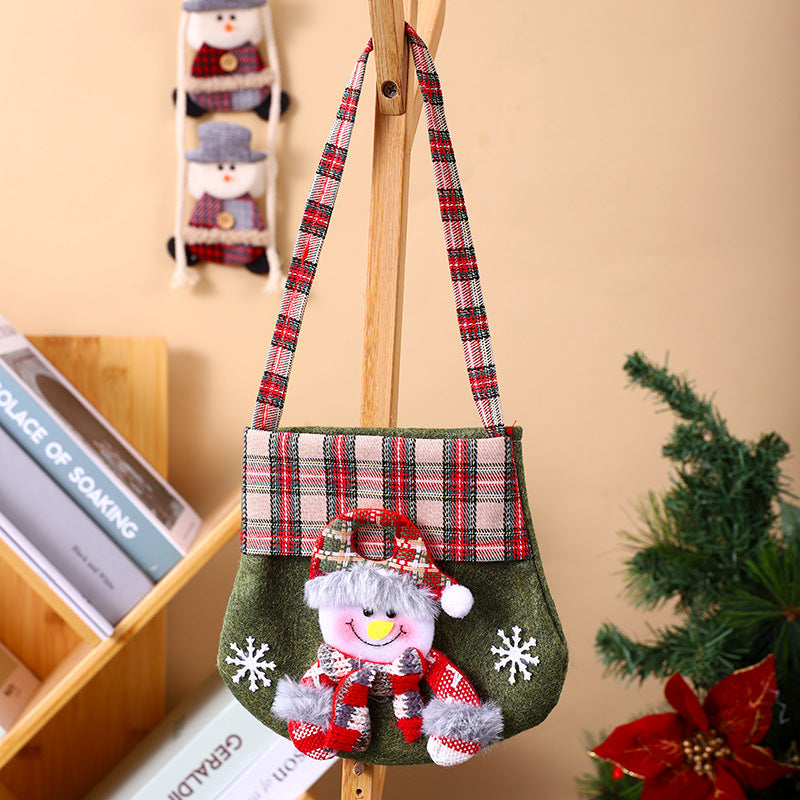Playful Christmas Shoulder Bag