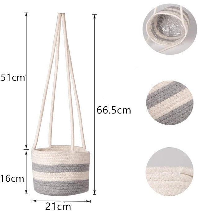 Macramé Plant Swing