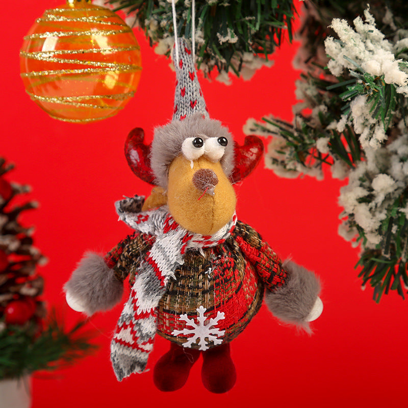 Cute Christmas figure in reindeer design