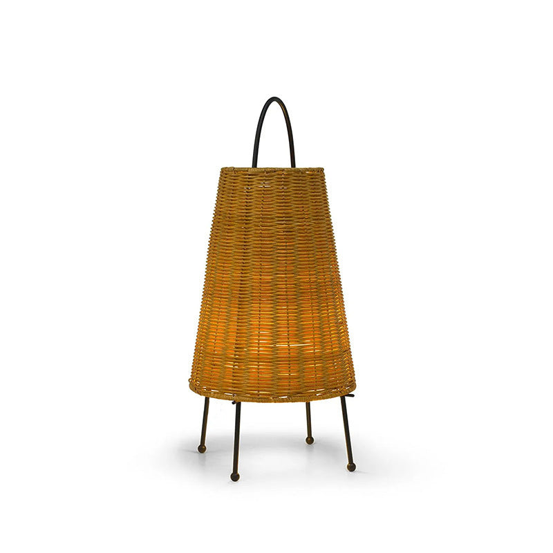 Portable Rattan Lantern
