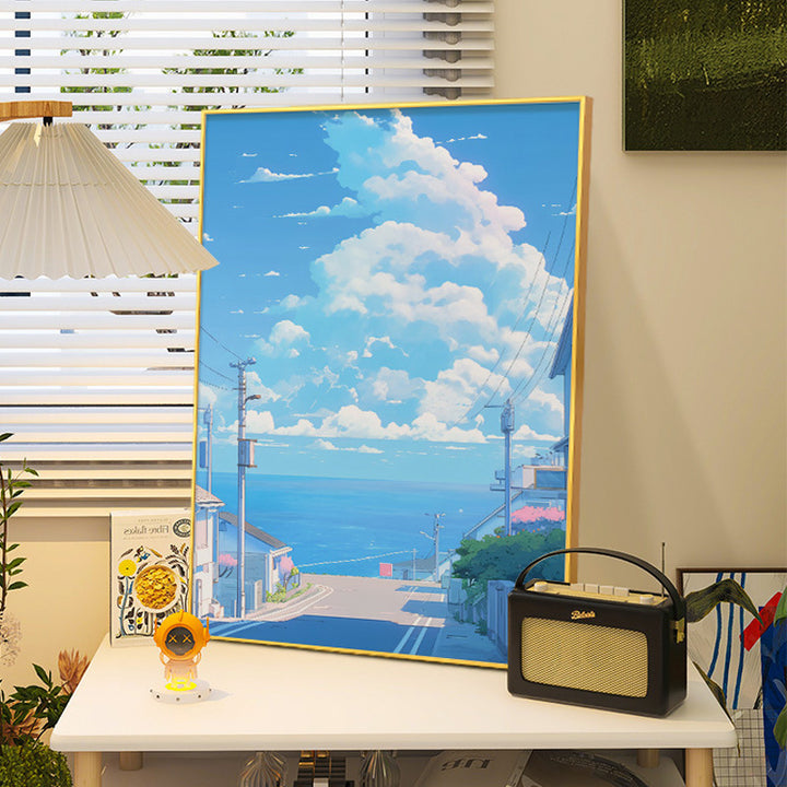 Coastal Landscape Framed Wall Art