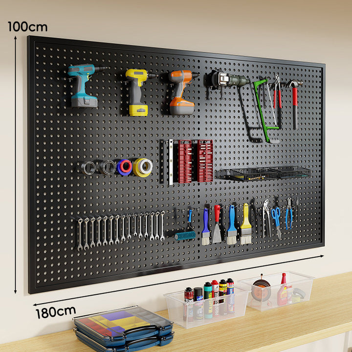 Pegboard Double-Prong Metal Hooks Compact Heavy-Duty Display Hangers
