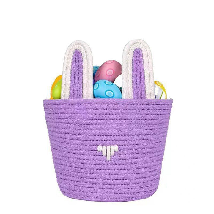 Playful Storage Basket in Rabbit Design