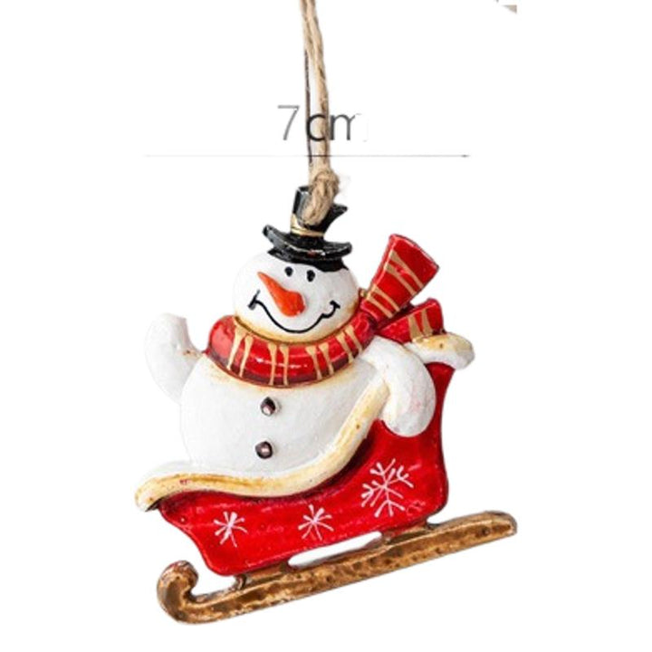 Decorative Santa Claus Sleigh Decoration