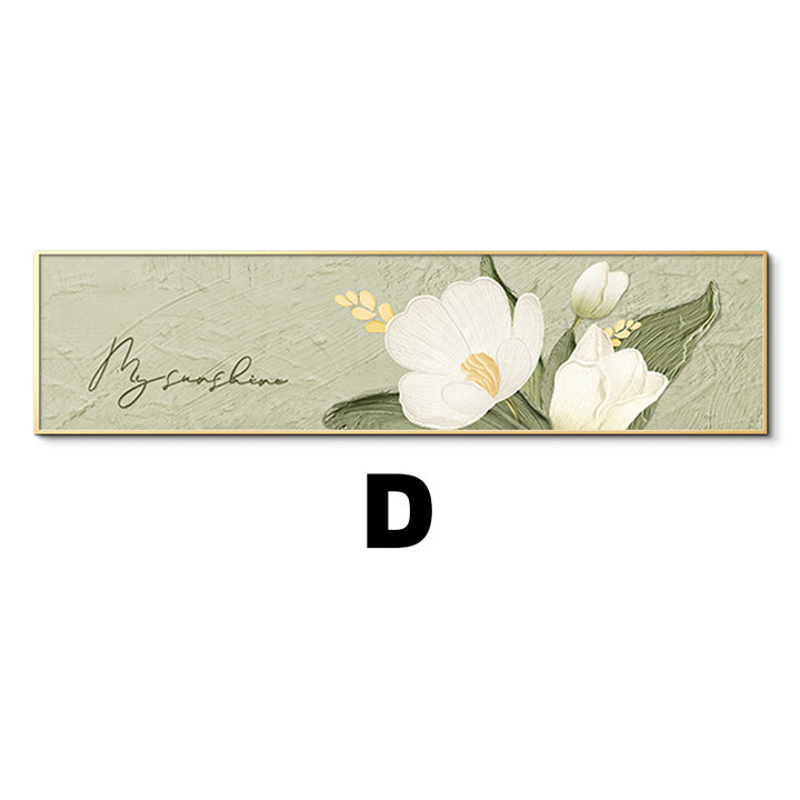 Floral-Inspired Horizontal Framed Wall Art