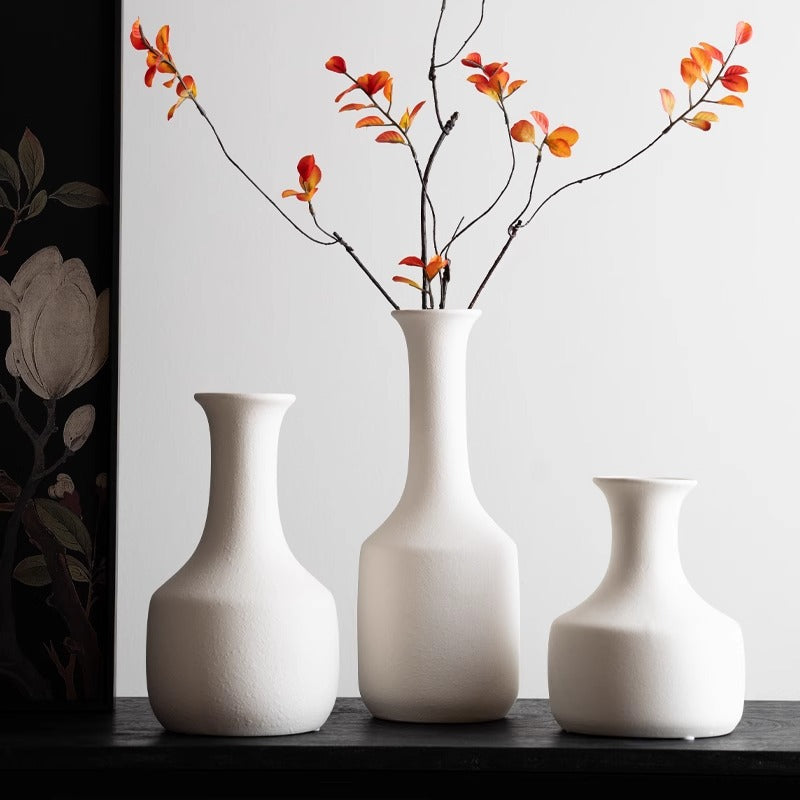 Stylish ceramic vase
