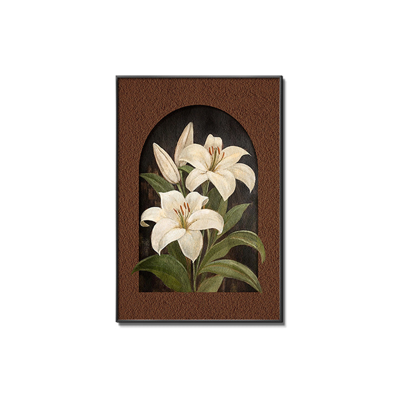 Floral Embellished Framed Wall Art