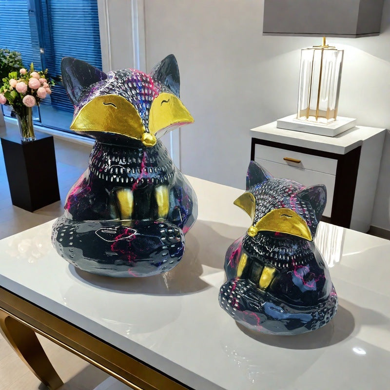 Decorative Fox Sculpture