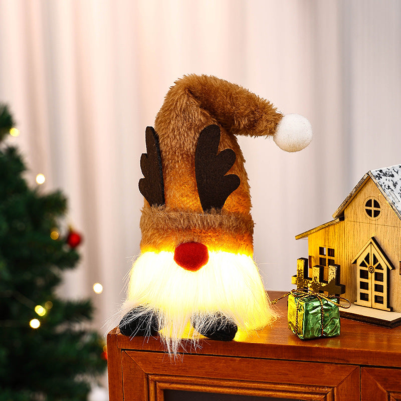 Illuminated Santa Claus Figure