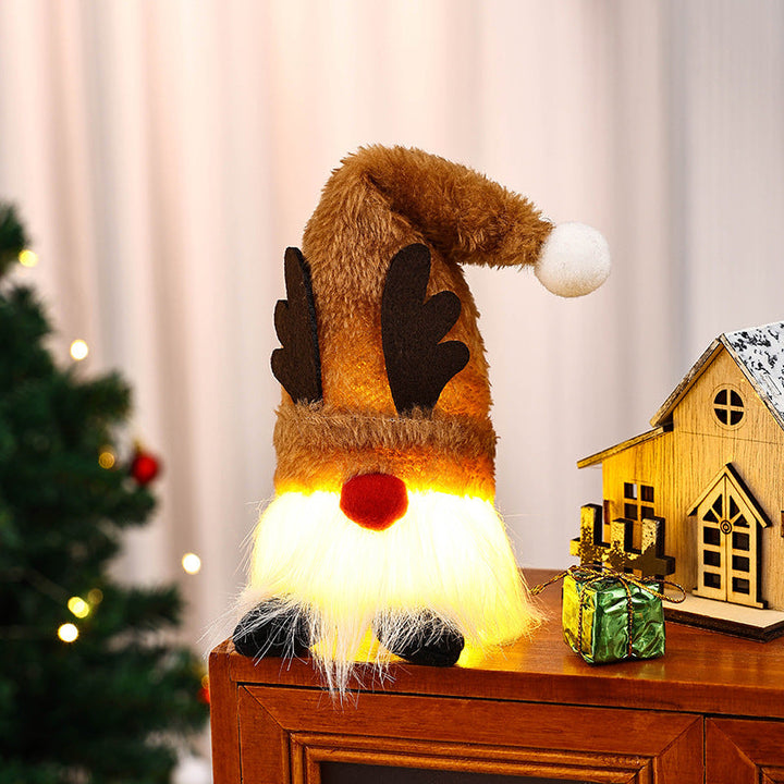 Illuminated Santa Claus Figure