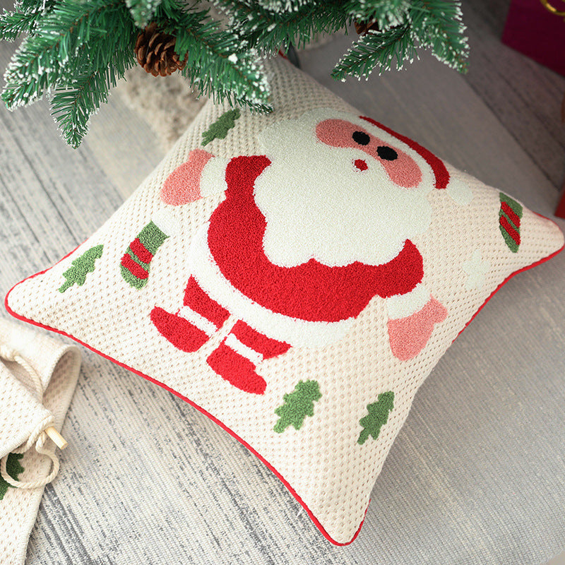 Christmas tree cuddle pillow