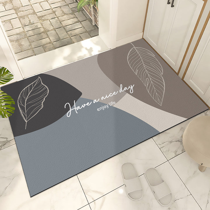 Abstract Design Bath Mat for Bathroom