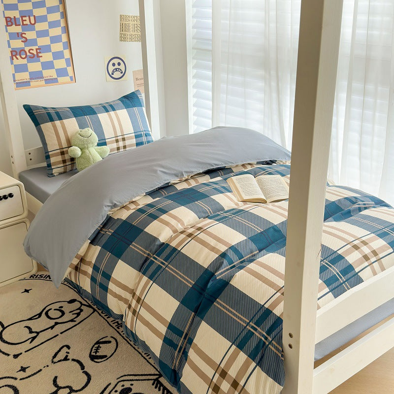 Whimsical Floral Print Duvet Cover Set