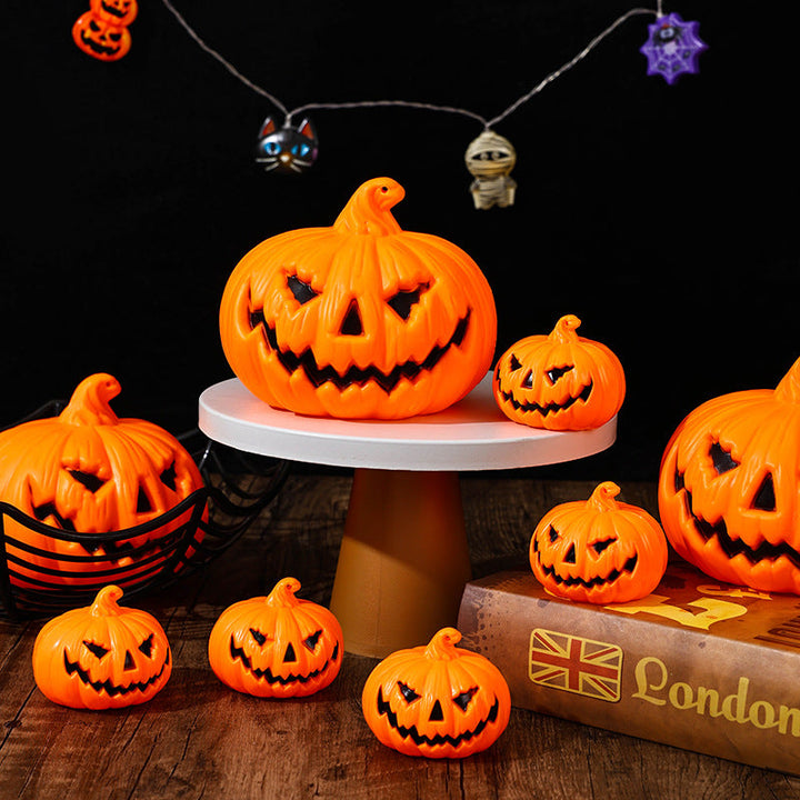 Decorative Halloween light with pumpkin motif