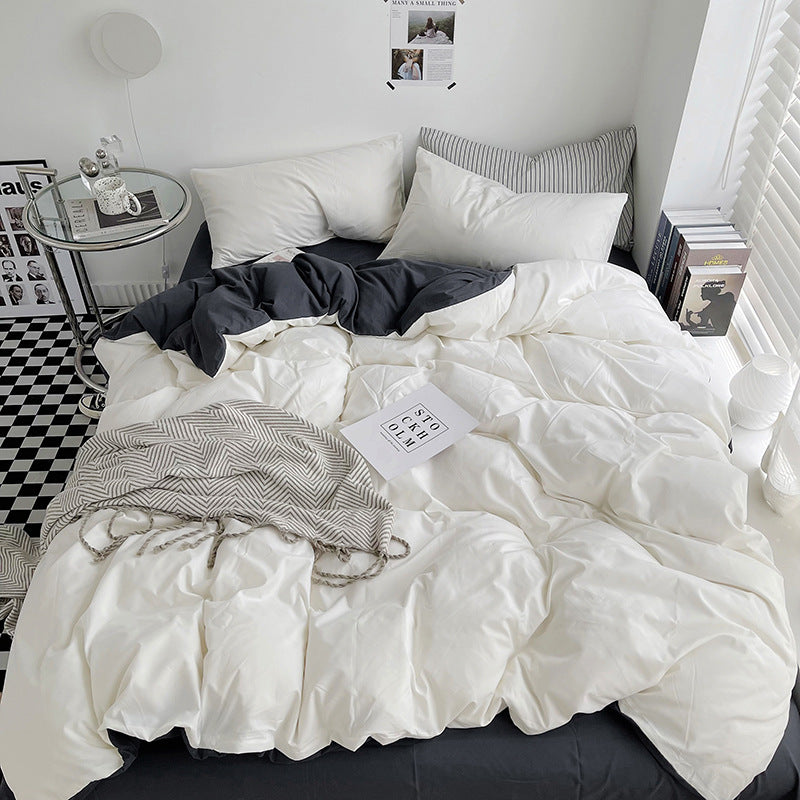 Luxurious Reversible Duvet Cover Set