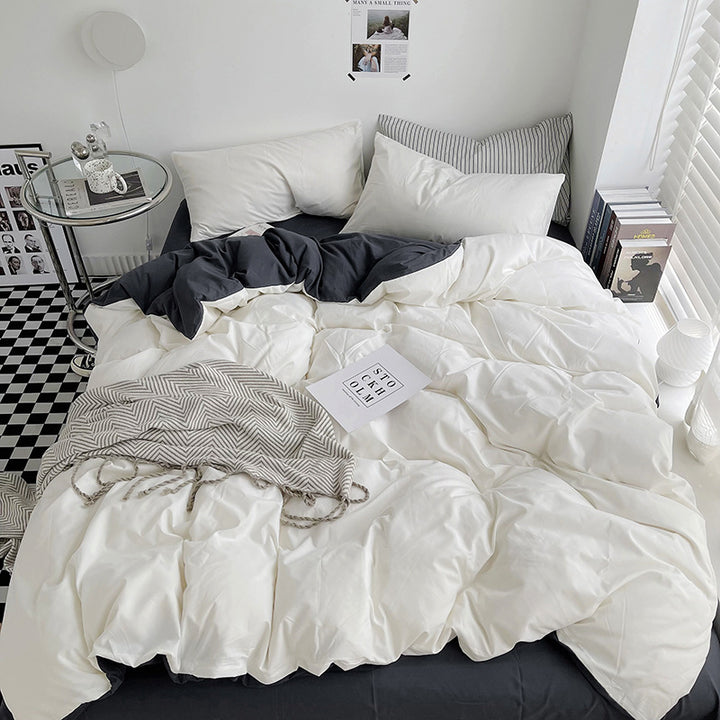 Luxurious Reversible Duvet Cover Set