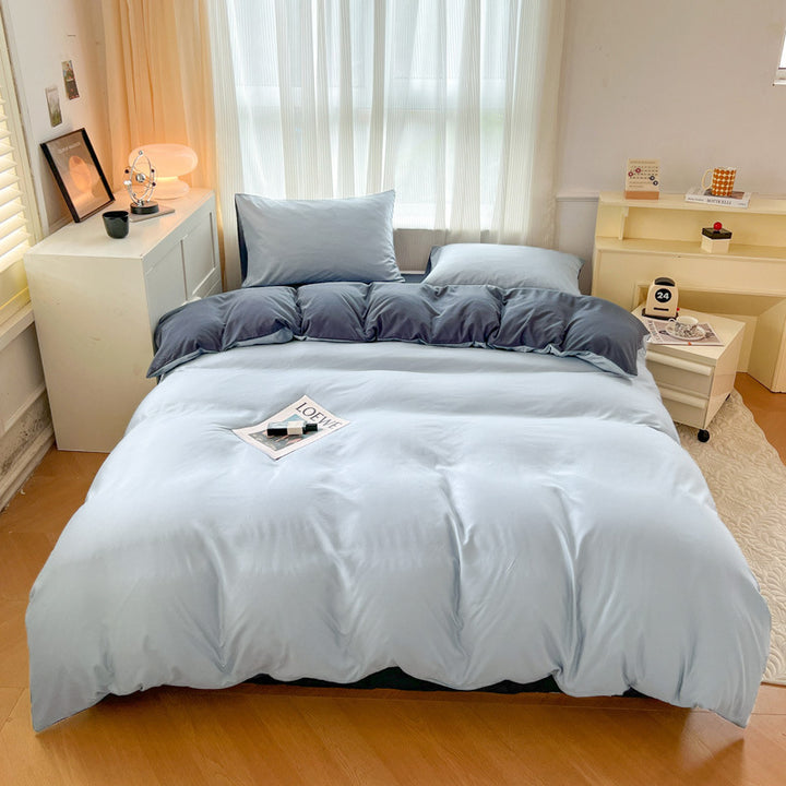 Lightweight Breathable Cotton Duvet Cover Set