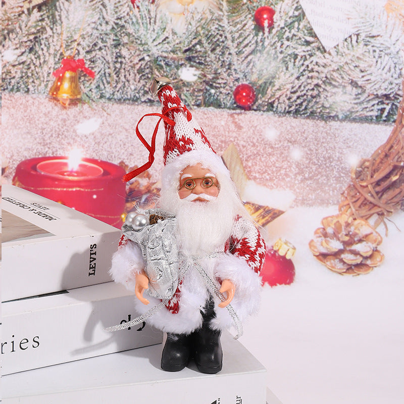 Decorative Santa Claus figure with high-quality detailing