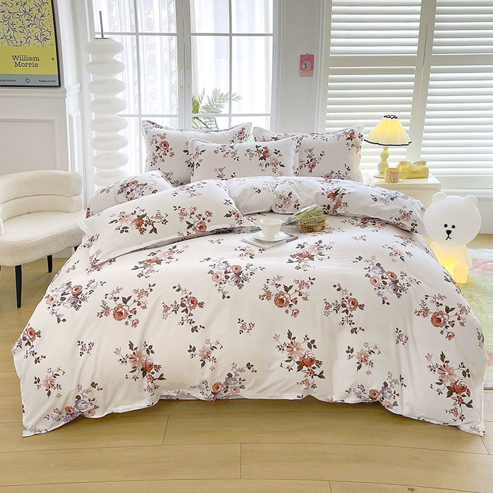 Floral Patterned Duvet Cover Set
