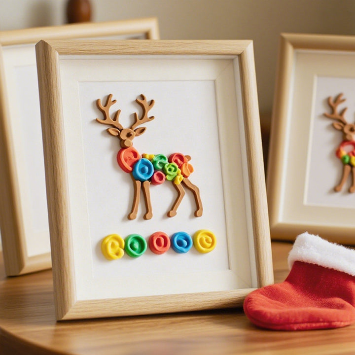 Whimsical Reindeer Wall Art