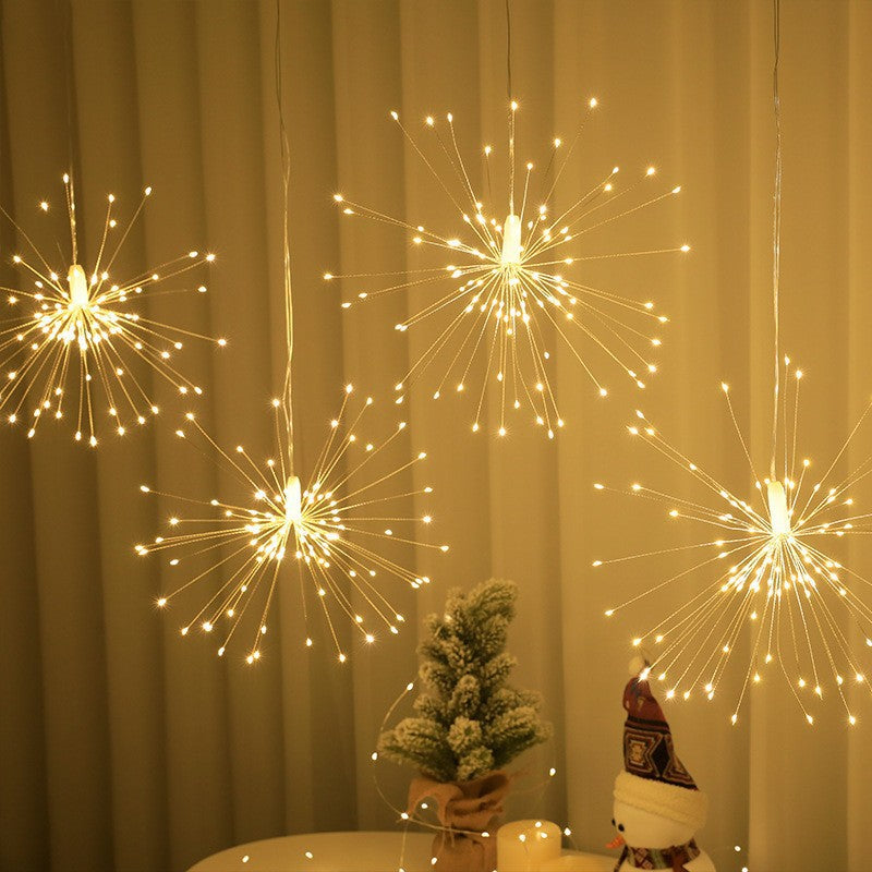 Hanging Starburst LED Sparkle Pendant Lights
