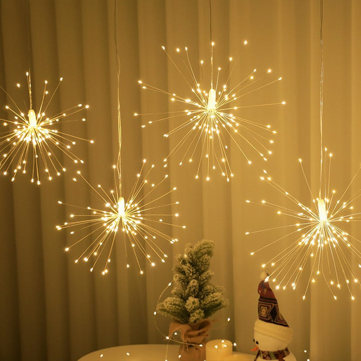 Hanging Starburst LED Sparkle Pendant Lights
