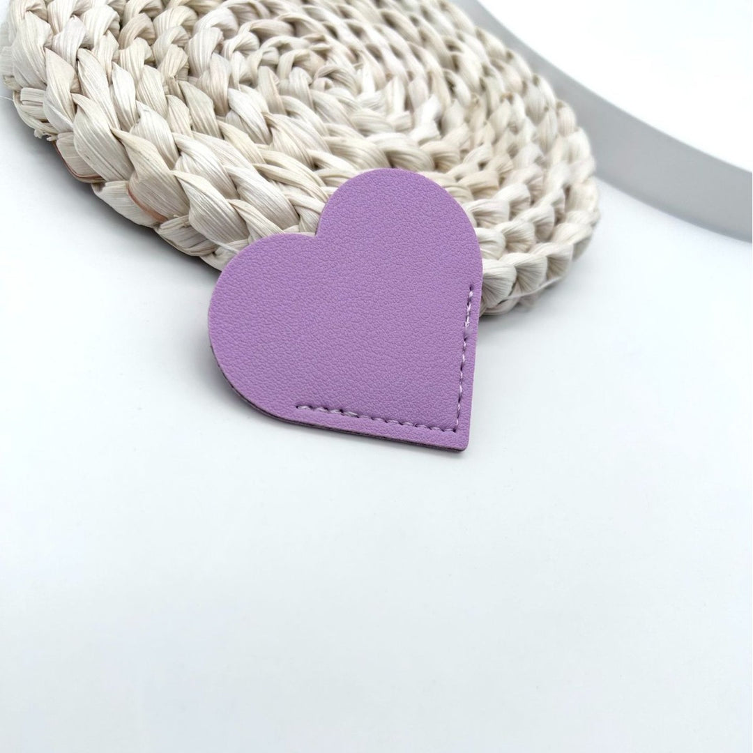 Heart-Shaped Leather Accessory