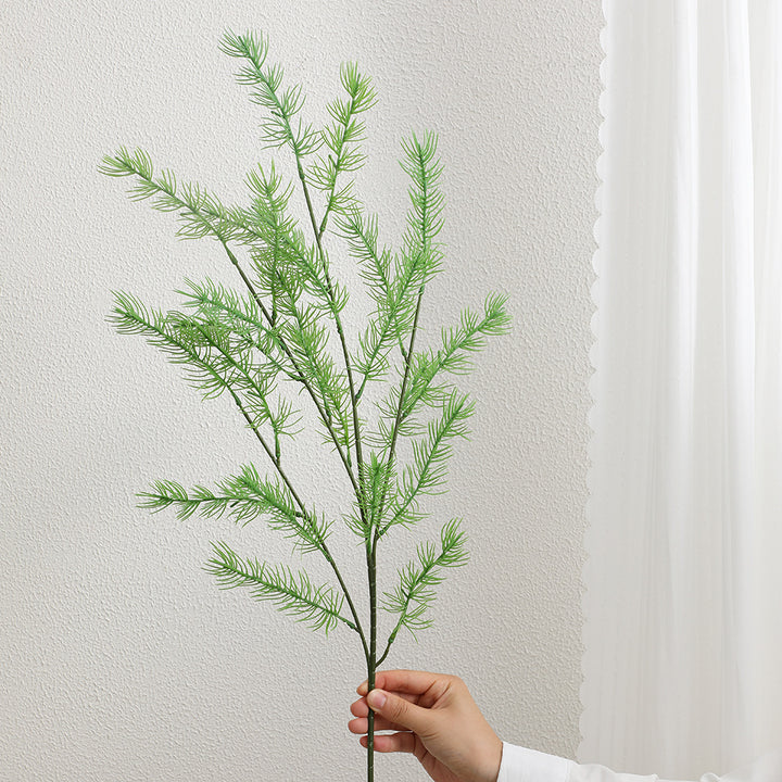 Decorative artificial branch with filigree, curved twigs