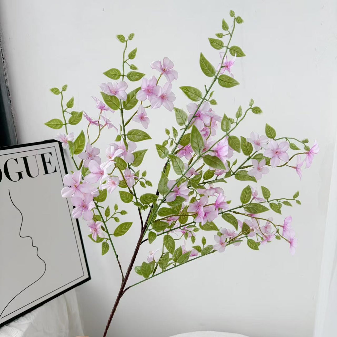 Realistic Faux Flower Branch Arrangement