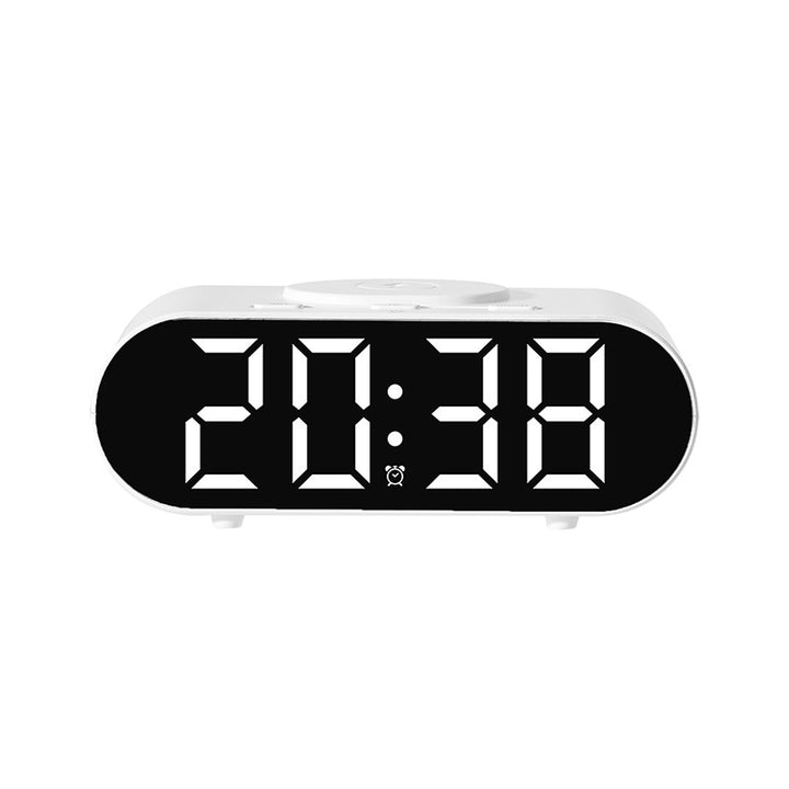 Digital FM clock radio with large LED display