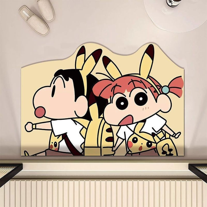 Playful Cartoon-Themed Floor Mat