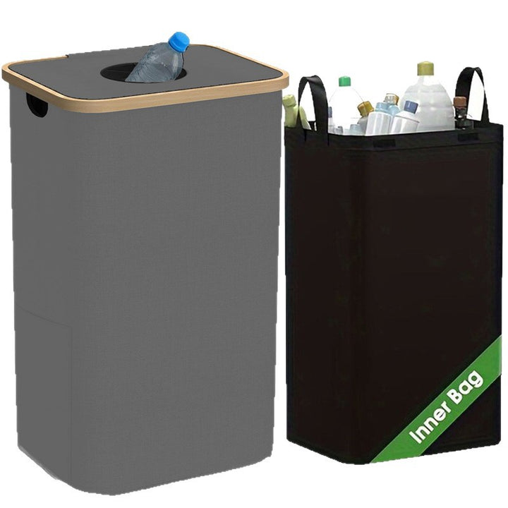 Practical waste and recycling container