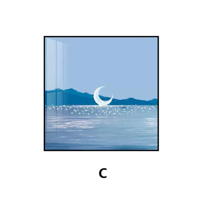 Coastal Ocean View Framed Wall Art
