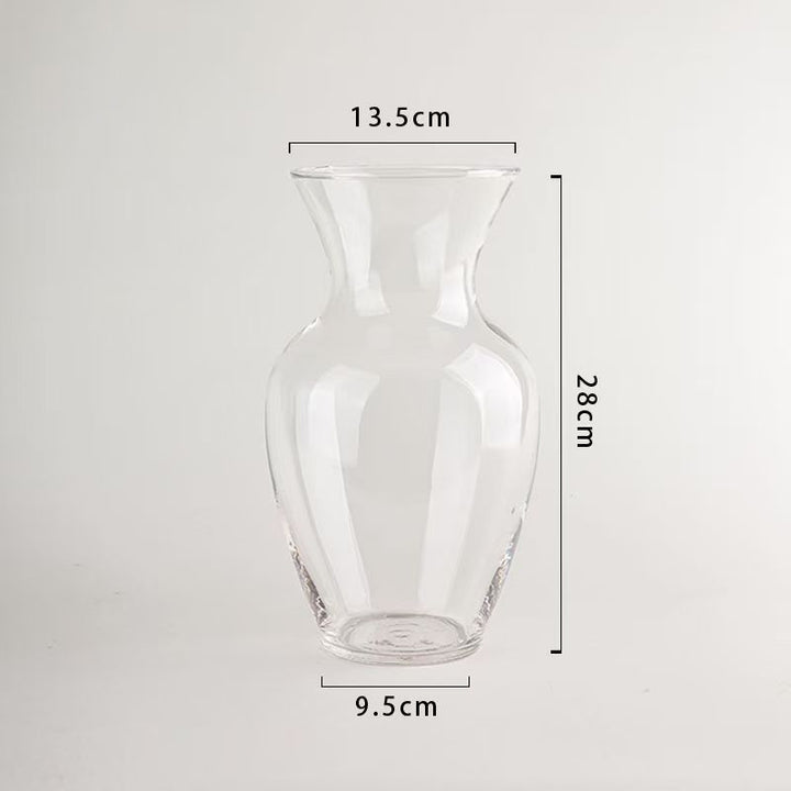 Elegant Glass Flower Vase